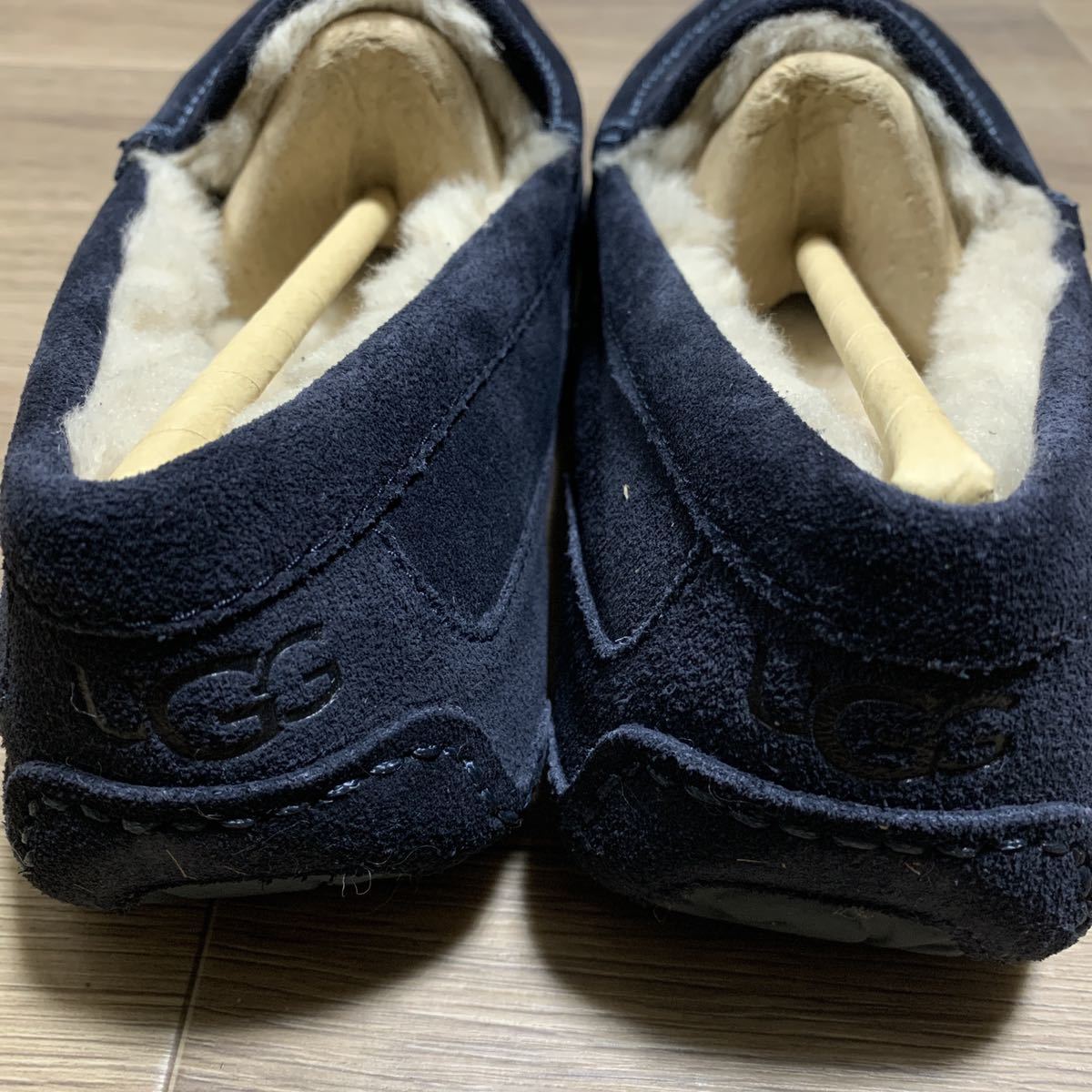 アスコット UGG アグ ascot ネイビーの通販 ugg モカシン ASCOT メンズ