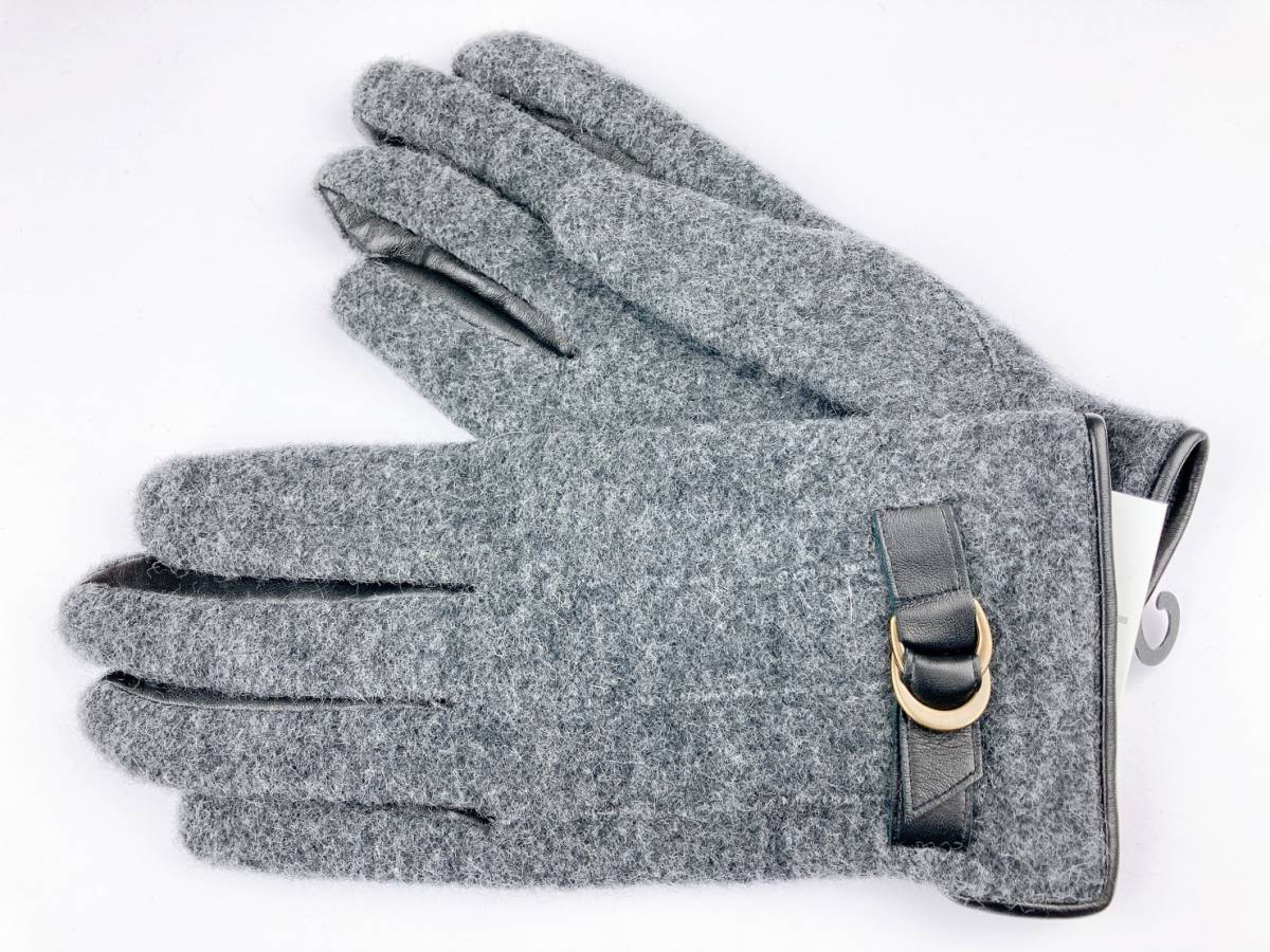 即決★ランバンオンブルー LANVIN en Bleuメンズ手袋 №T29-2新品