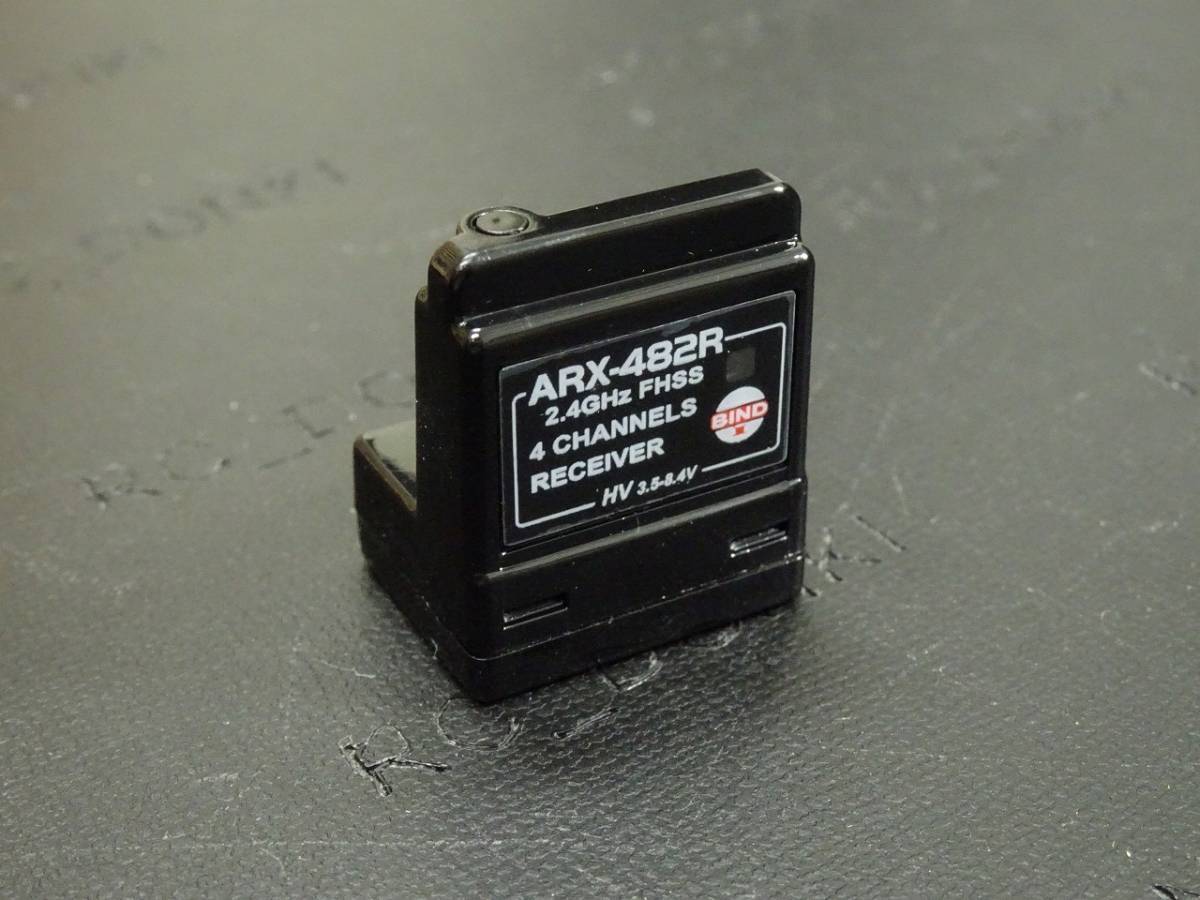 AGF アンテナ内蔵型　ARX-482R　サンワFH3&FH4&FH4T互換受信機　サンワ EXZES ZZ，EXZES Z　対応M12-M11X-MT-４/MT-S/M12S/M17 RS472E同