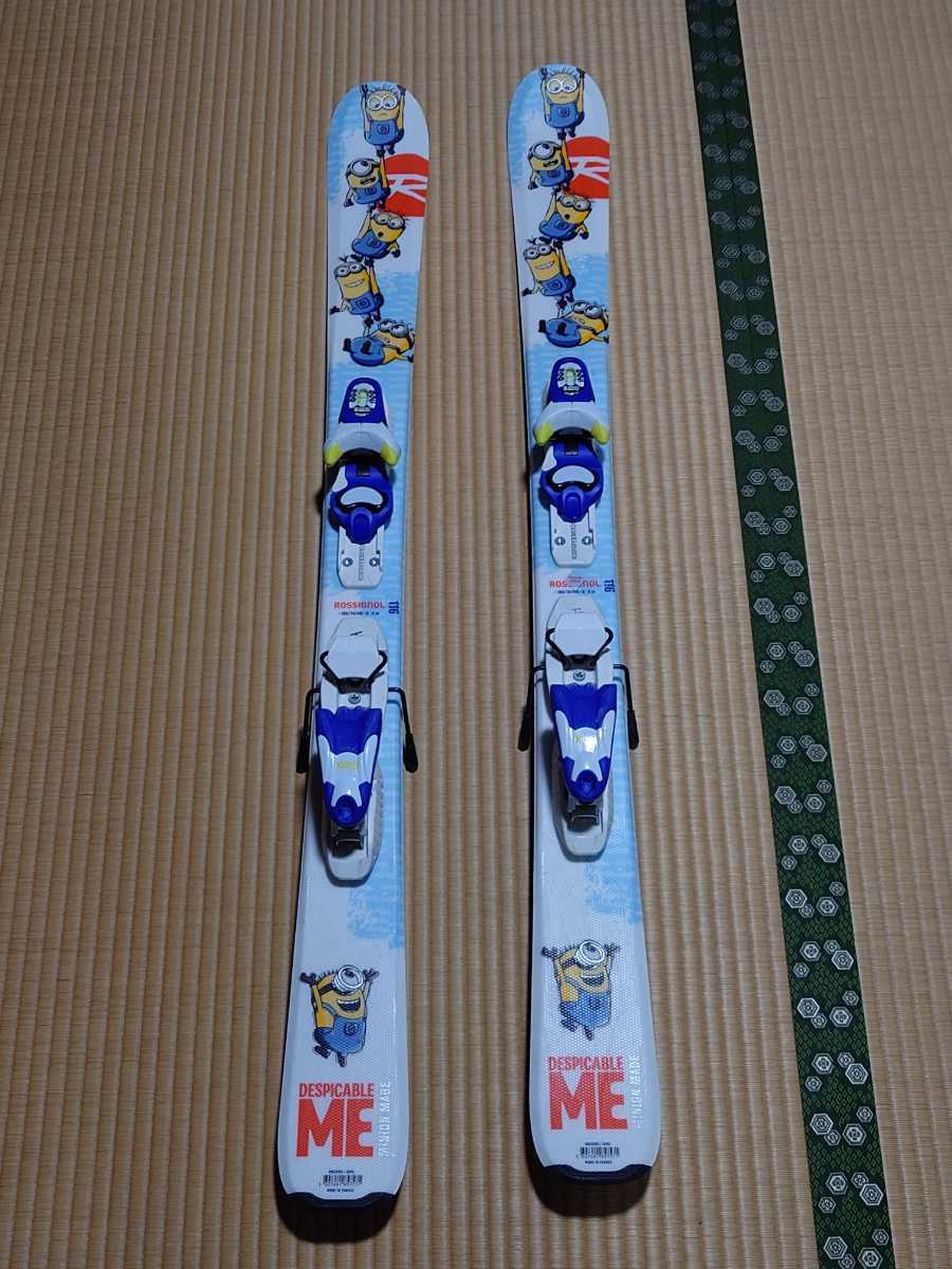 ロシニョール 子供用スキー板 MINIONS KID-X 116cm ROSSIGNOL スキー板