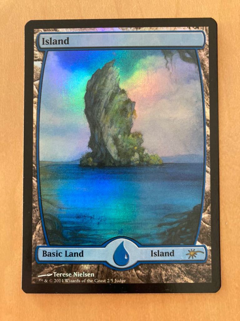 PROMO 島　英FOIL1枚 ニールセン　ジャッジ褒賞　mtg