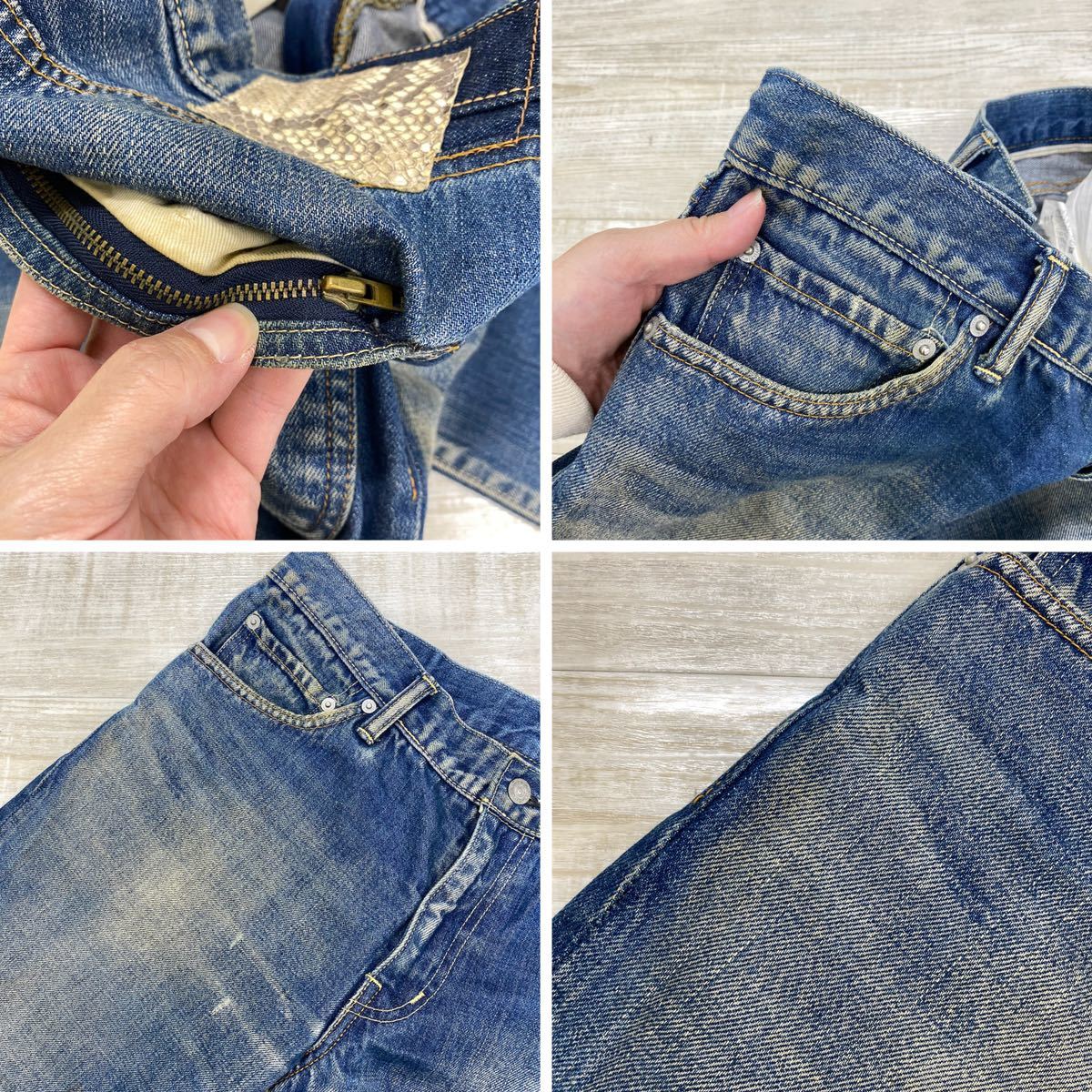 visvim SOCIAL SCULPTURE DENIM 04 DAMAGED 5 04D5 ビズビム visvim 