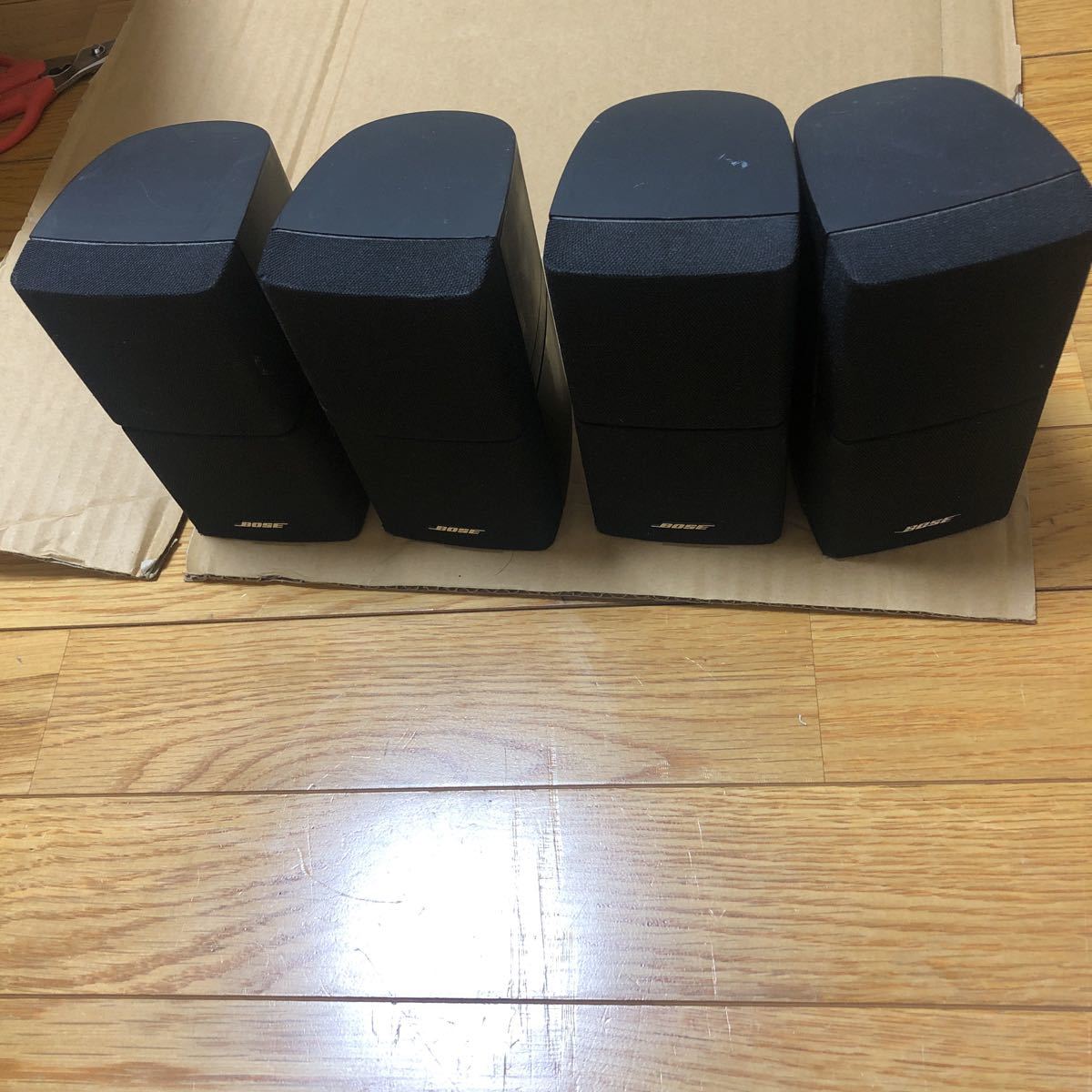 BOSE サテライトスピーカー 4個セット スピーカー ダブルキューブ