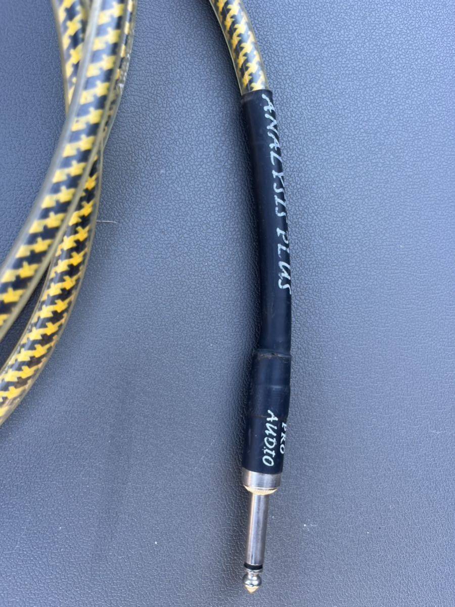 Oval Yellow Cable Analysis Plus - Instrument to Speaker Pro 0 plus