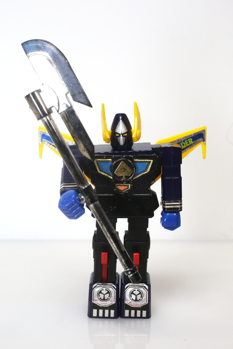 K1581 □昭和レトロ□ダイカスト製 クローバー 最強 ロボ ダイオージャ