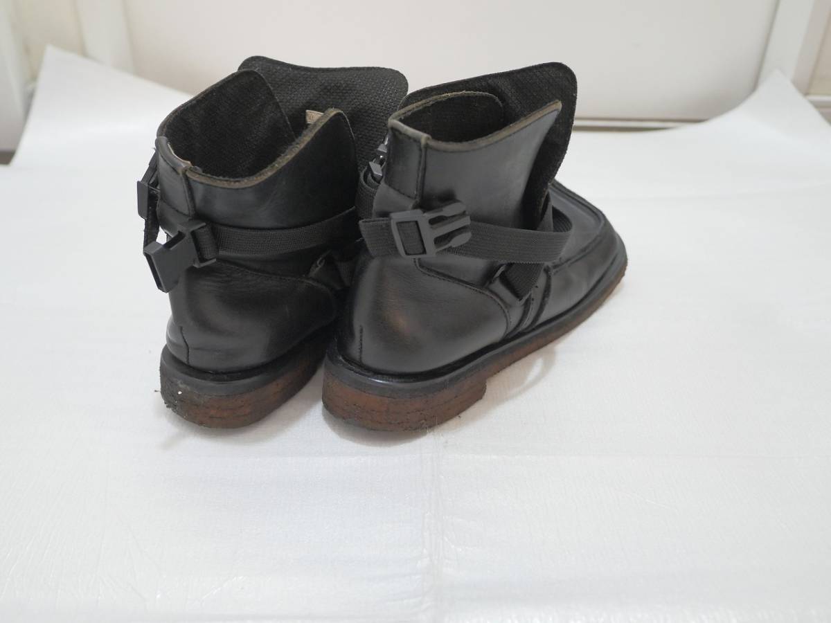 PREGO! UOMO ラバーソールレザーブーツ 26cm～27cm プレーゴ