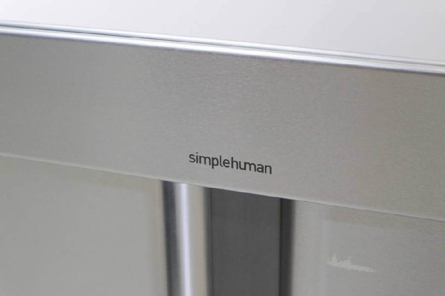 ☆simplehuman☆ステップダストボックス 58L 分別☆抗菌加工 ゴミ袋