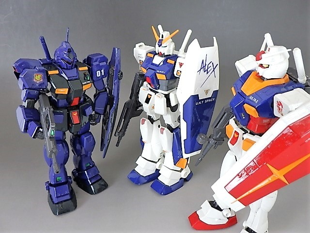 3体セット◇バンダイ・MG 1/100スケール【RX-78-2 ガンダム○RX-78NT-1 