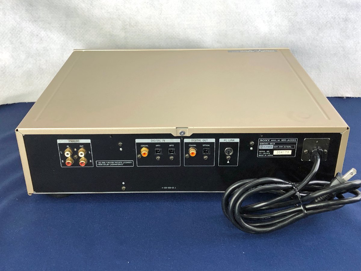 SONY MDS-JA333ES Yahoo!オークション 「mds-ja333es」MDデッキ