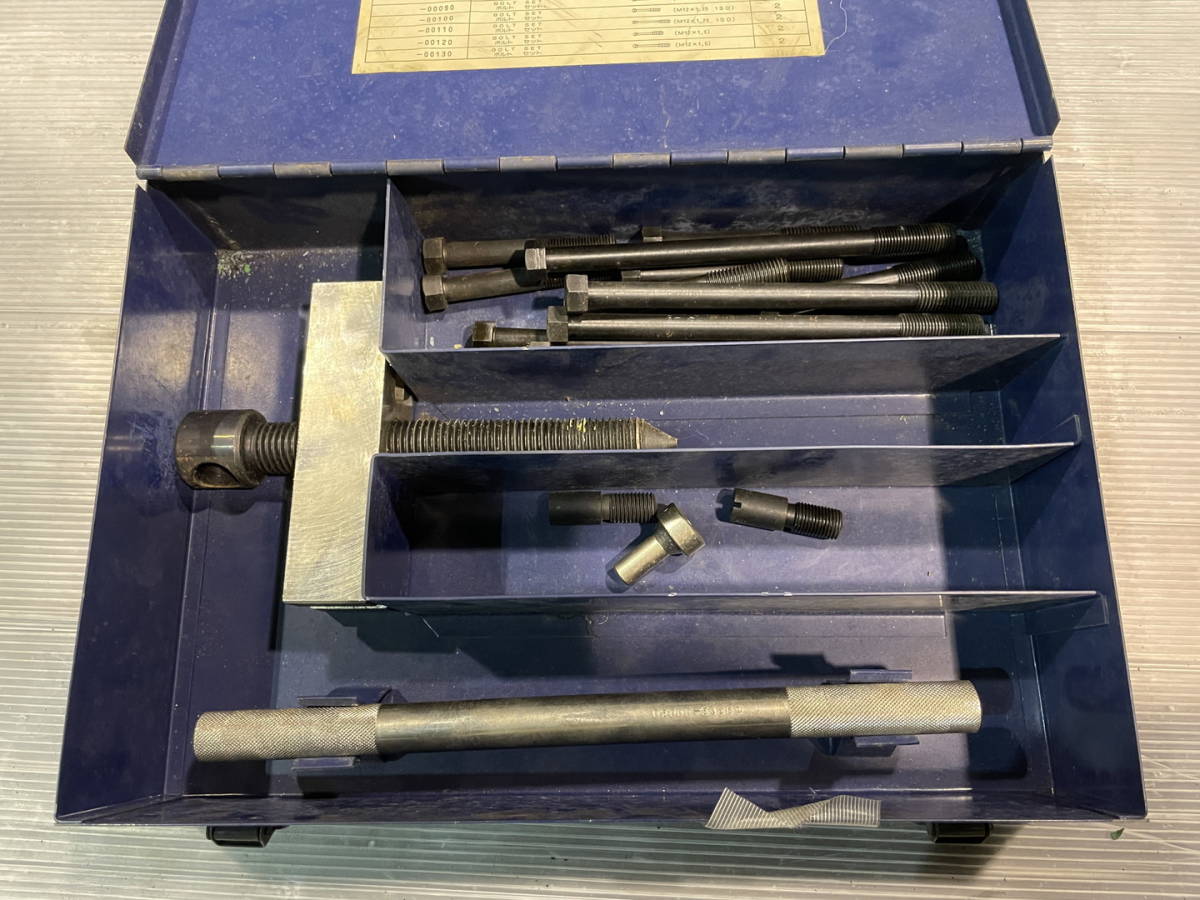 8699 中古 プーラーセット トヨタ純正工具 09213-60017 クランクシャフト プーリー ギヤ エンジン カーメンテナンス 自動整備機械工具