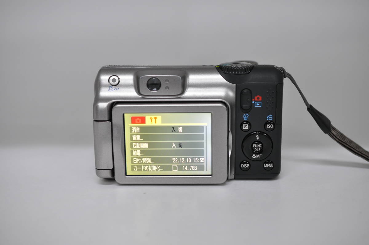 動作品 単三電池使用 キャノン Canon Power Shot A650 IS パワー