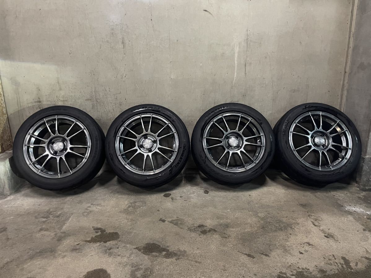 205/50R16 7J+40 シバタイヤTW280 22年製HOFMAN RACING NCP91 
