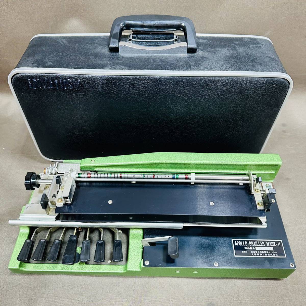 230106-08】ジャンク品 点字タイプライター アポロブレイラー マーク2