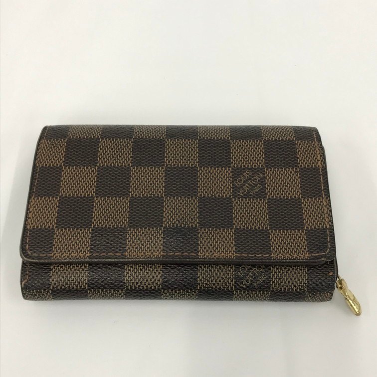 BAAG3025】LOUIS VUITTON ルイヴィトン ダミエ ポルトフォイユ