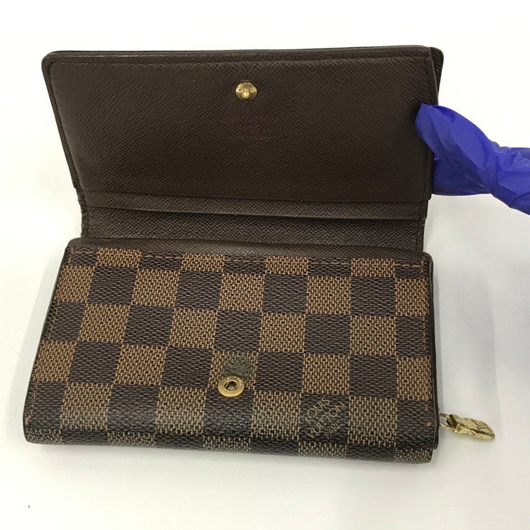 BAAG3025】LOUIS VUITTON ルイヴィトン ダミエ ポルトフォイユ