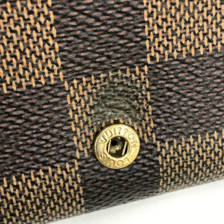 BAAG3025】LOUIS VUITTON ルイヴィトン ダミエ ポルトフォイユ