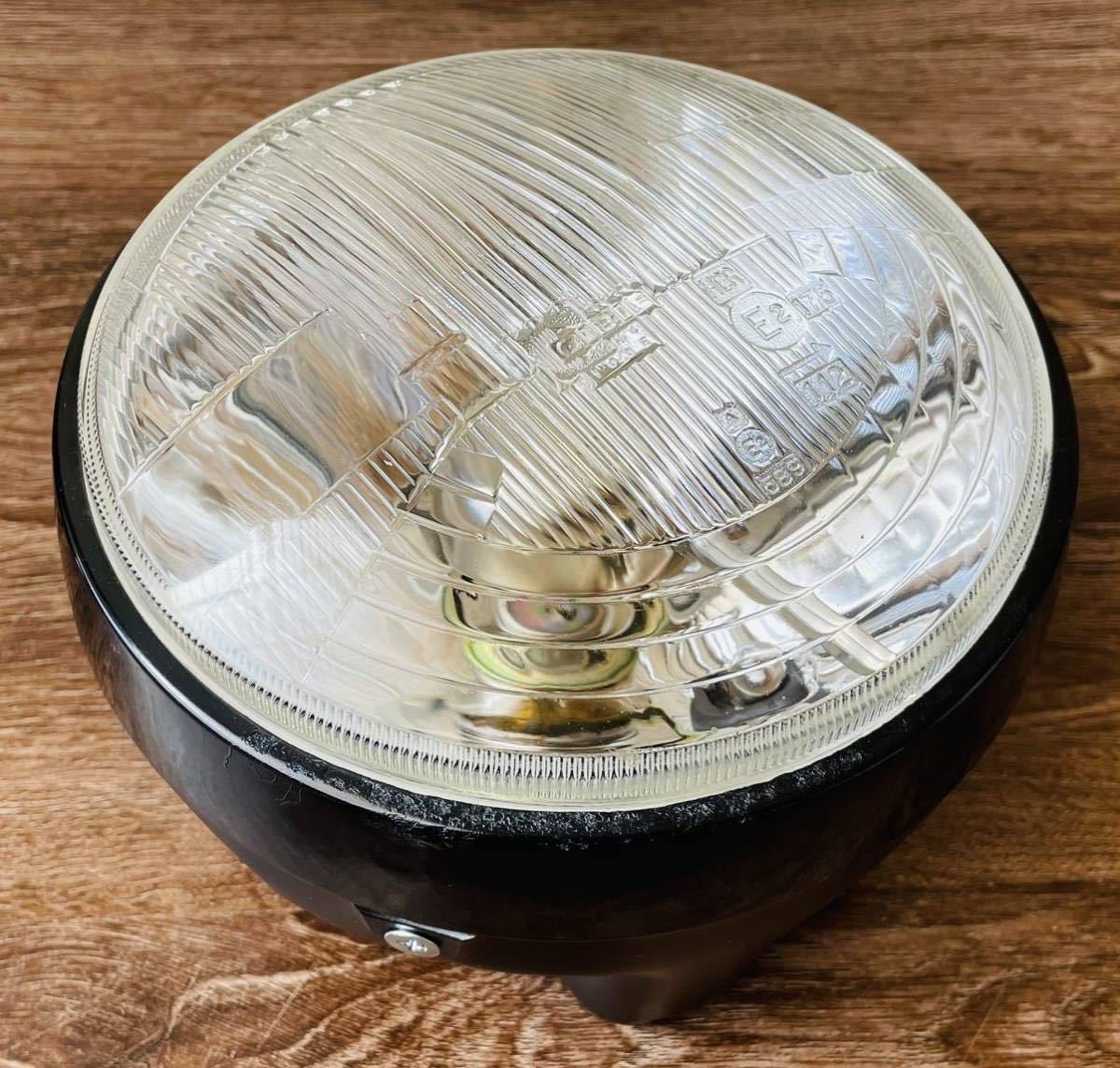 当時物希少CIBIE黒リムW反射ビームヘッドライト⁄検索シビエマーシャル