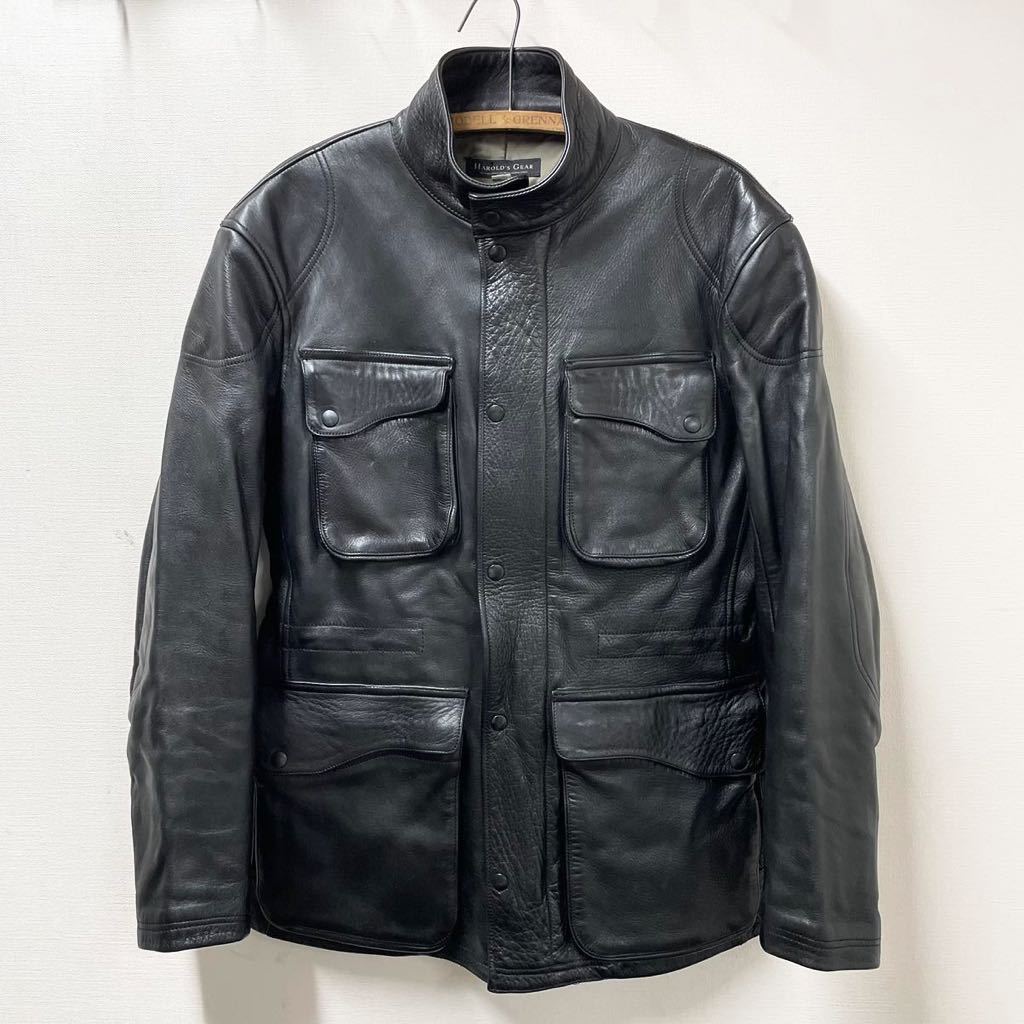 sizeL 馬革 HAROLD'S GEAR ホースハイド レザー トライアルマスター