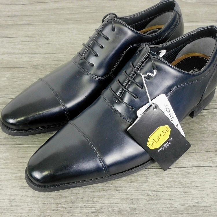 B1926 1円～☆madras MODELLO マドラス モデロ☆25.5cm 2E 濃紺 内羽根