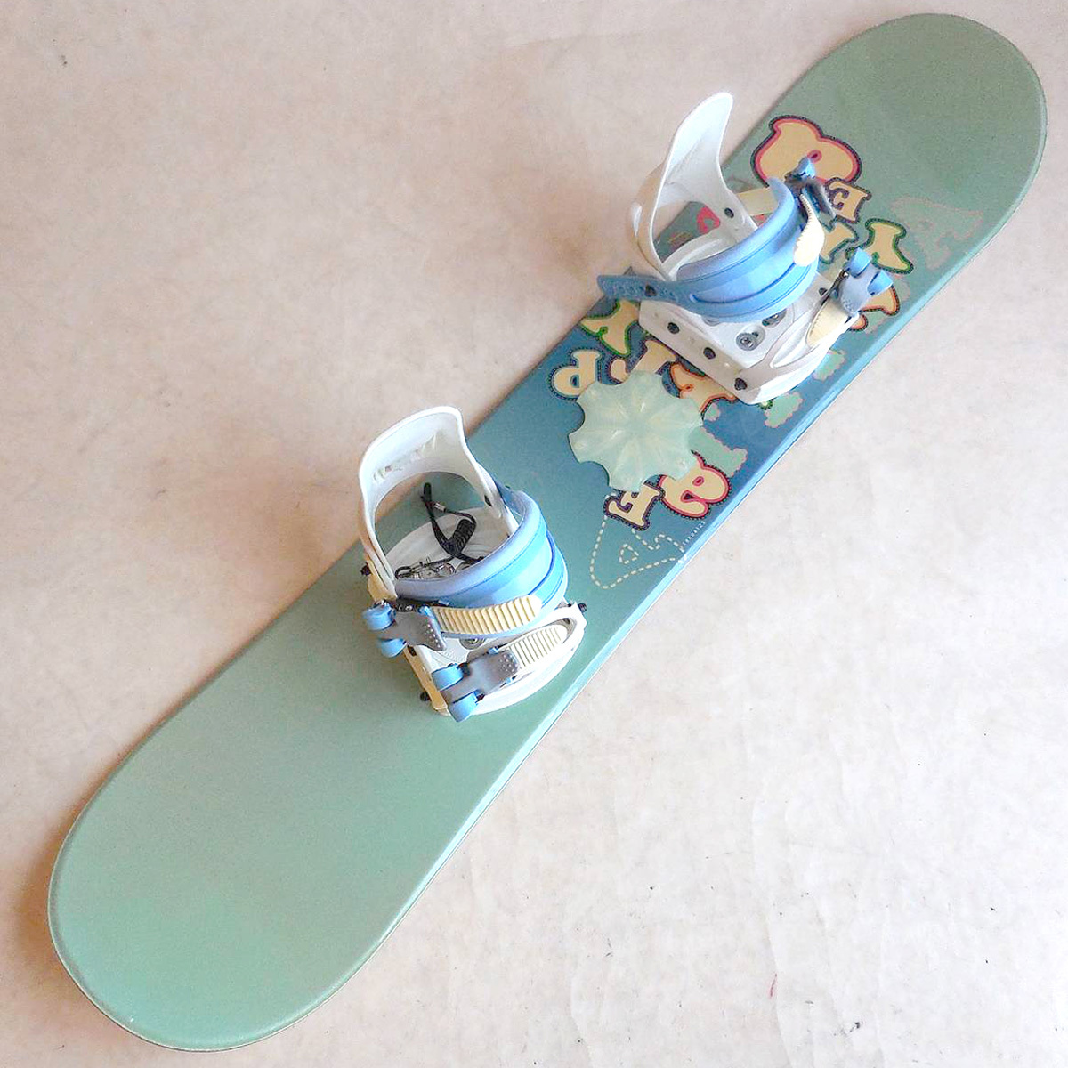 送料安使用回数少なめメンテWAX済 TYPE A 120 キッズ スノーボード120