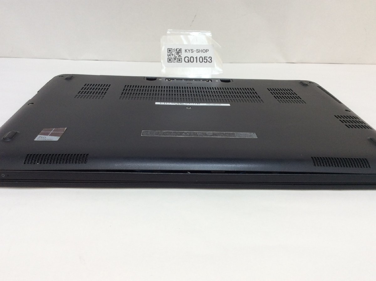 ジャンク/ Dell Latitude E7270 Intel Core i7-6600U メモリ8.19GB