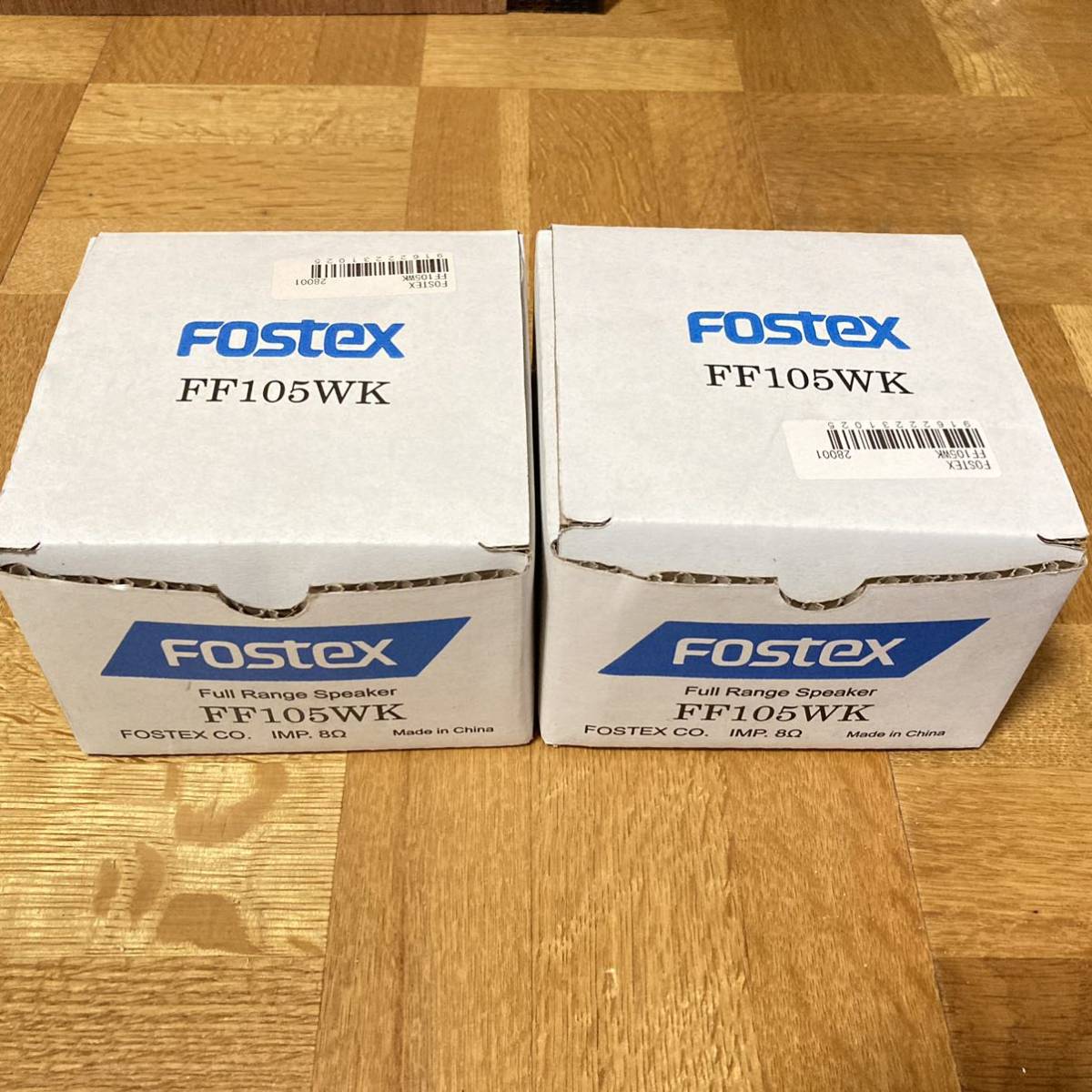 FOSTEX バスレフ専用フルレンジユニット FF105WK 2個 FF105WK FOSTEX
