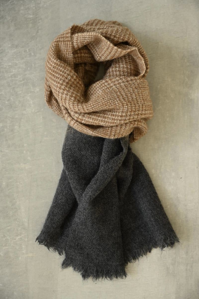 美品】ブルネロクチネリ カシミアストール ベージュ カシミヤストール