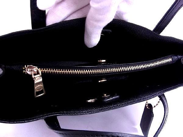 1円 □極美品□ COACH コーチ F73293 シグネチャー PVC 2WAY クロス