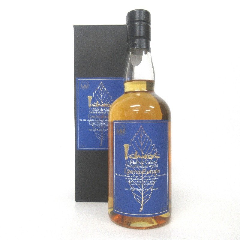 大阪府配送限定 株式会社ベンチャーウイスキー秩父蒸留所 イチローズモルト モルト&グレ—ン リミテッドエディション 700ml 箱付