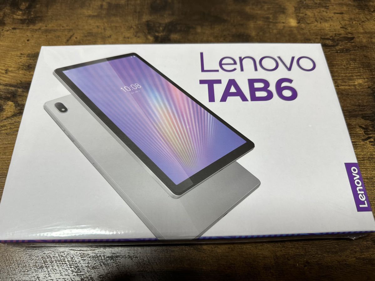 新品 未開封 Softbank Lenovo TAB 6 タブレット 本体 ムーンホワイト 