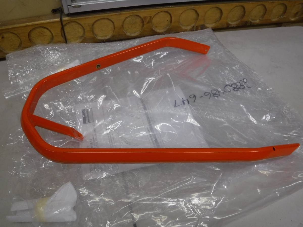 即納 ポラリス 16～ AXYS フロントバンパー STD オレンジ　RK 600 800 アサルト　155 163 174