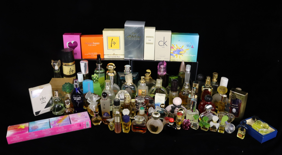 【総重量約8kg】香水まとめ 大量 CHANEL CHANCE No.5 / Calvin Klein / incanto / SAMOURAI等 Perfume オードトワレ 身だしなみ 005IFFK55