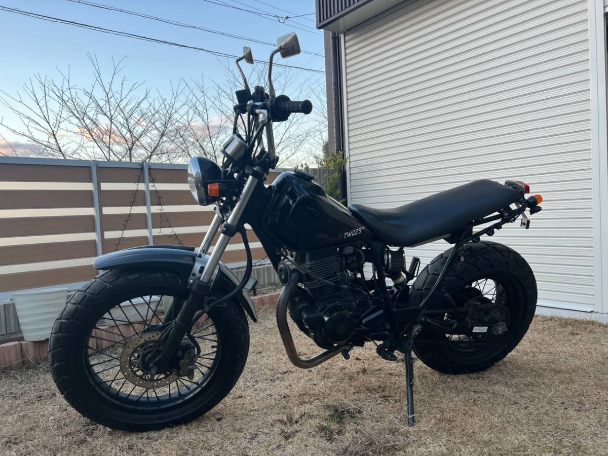 TW225 スカチューン　珍しいセル付き！