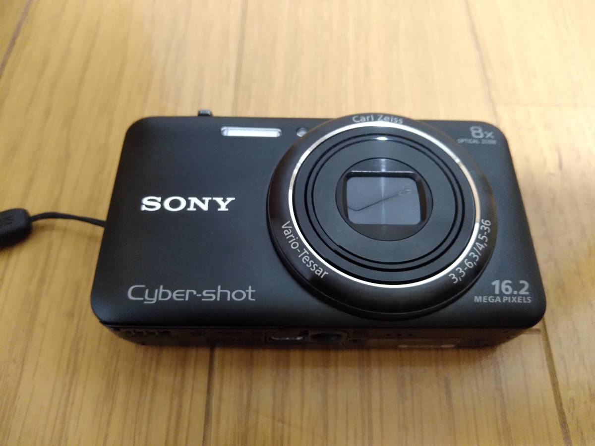 □SONY デジタルカメラ Cyber-shot WX60 1620万画素 光学8倍 ブラック 