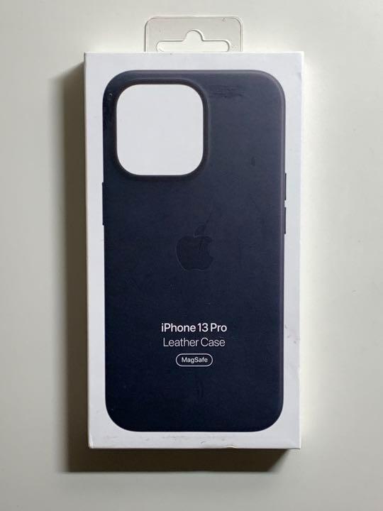 得価，送料無料】 【新品】純正 iPhone 13 Pro レザーケース