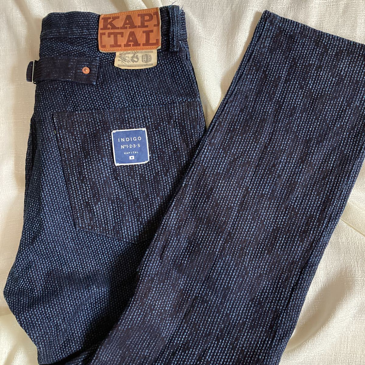 KAPITAL キャピタル 刺し子 インディゴ センチュリー デニム パンツ 