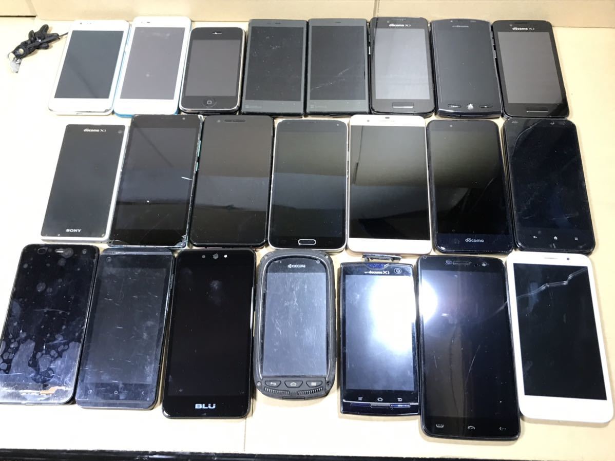 iPhone Android スマートフォン スマホ Xperia AQUOS Galaxy Arrows 他