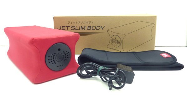ジェットスリムボディ JET SLIM BODY 振動マシン エクササイズ ストレッチ ダイエット レッド
