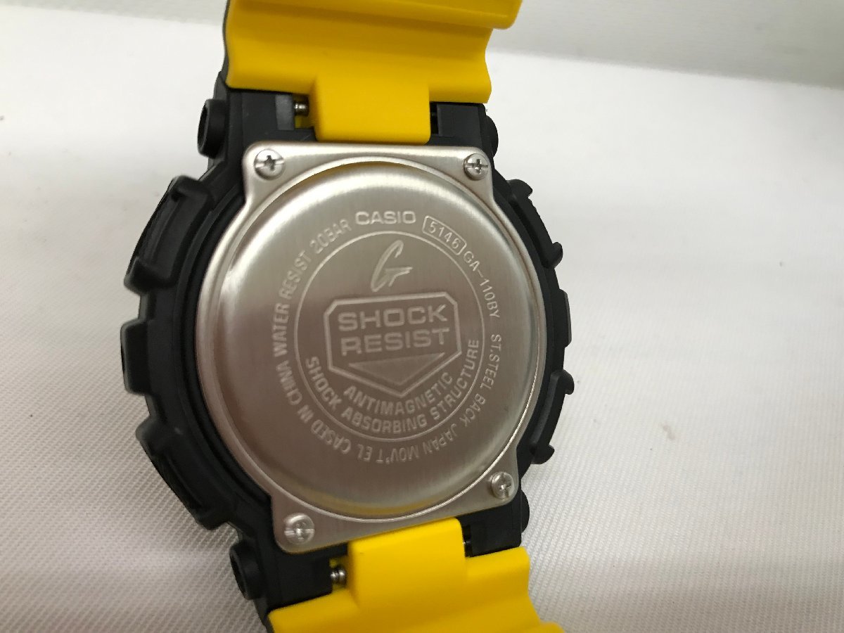 G-SHOCK GA110-BY カシオ 腕時計 箱有 説明書有 ジーショック CASIO 
