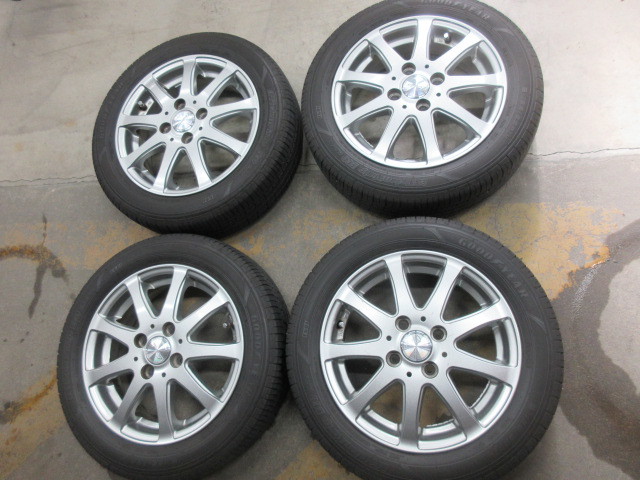 HOTSTUFF Exceeder アルミ 14インチ 14X4.5J +43・2021年製 155/65R14