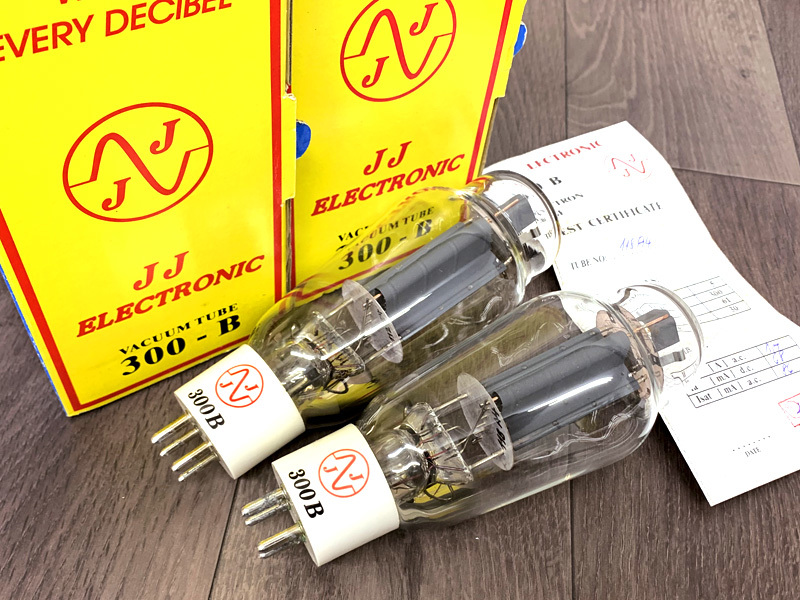 ■JJ ELECTRONIC 300B 真空管 2本ペア 元箱付き■