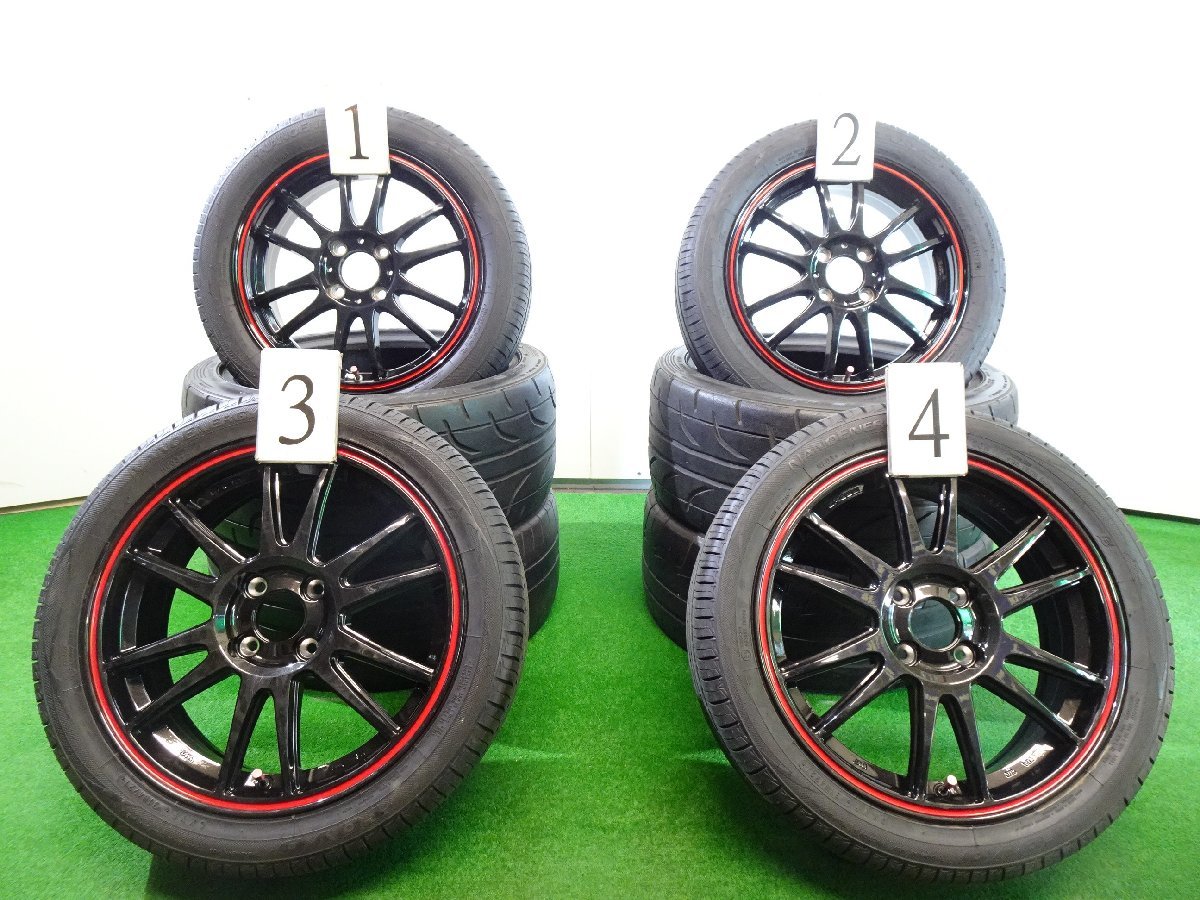 4本セット ホイール CROSS SPEED : HYPER EDITION 15インチ HOT クロス 