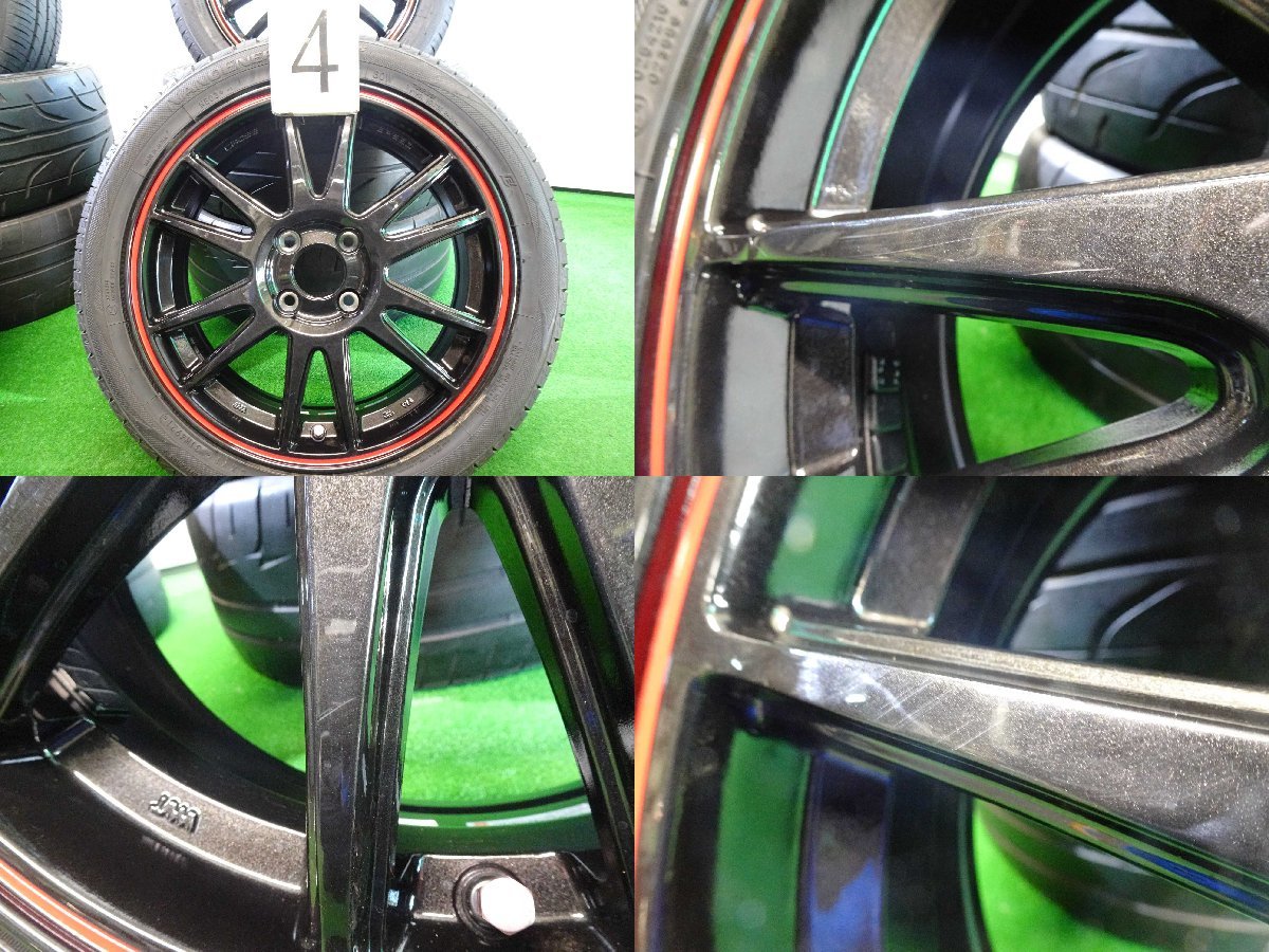 4本セット ホイール CROSS SPEED : HYPER EDITION 15インチ HOT クロス 