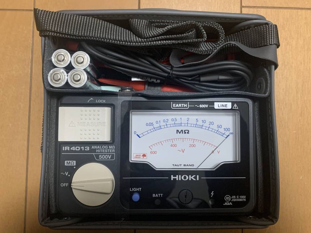 なの ☆日置電機 アナログメグオームハイテスタ IR4013-10 絶縁抵抗計 HIOKI