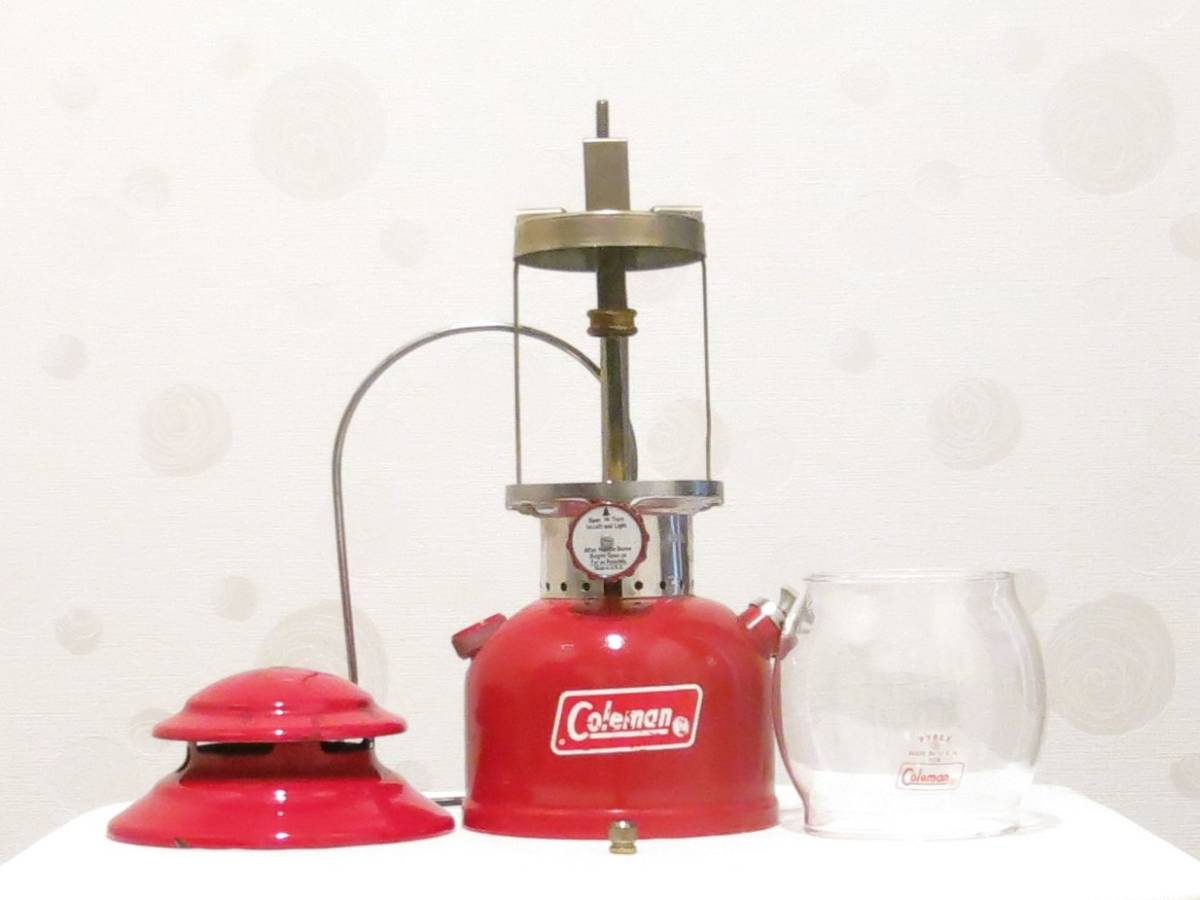 ☆美品☆ コールマン ランタン 200A 1973年10月 ホワイトボーダー