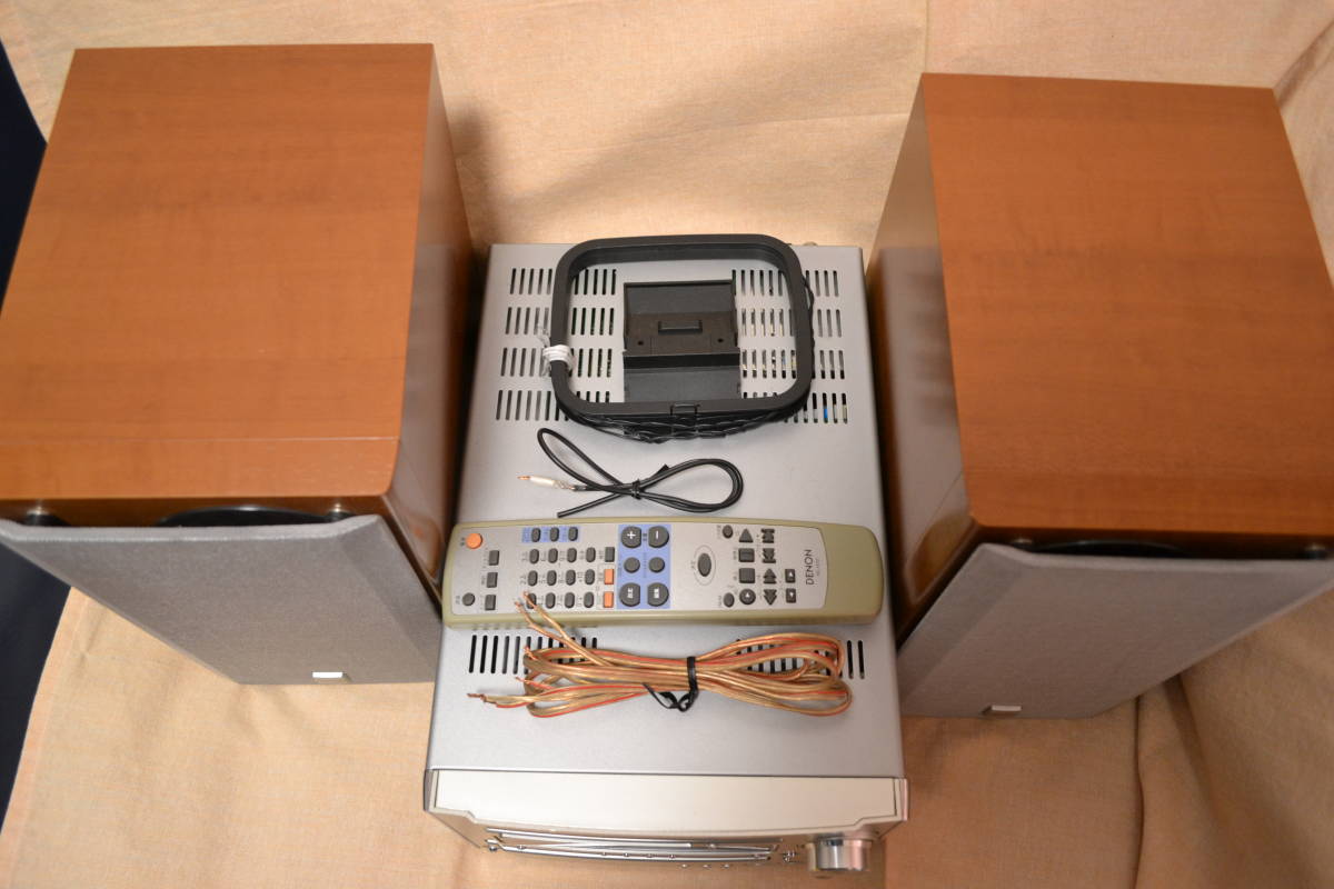 DENON デノン ミニコンポ D-MG33 CD・MD・チューナー・アンプ