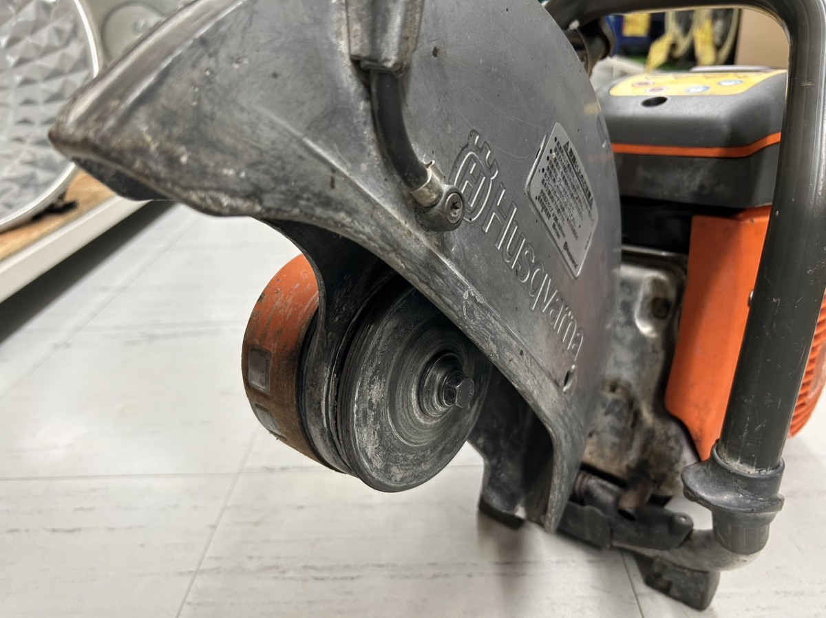 エンジンカッター パワーカッター ハスクバーナ 【愛知 東海店】CD853【売切り】Husqvarna エンジンカッター K770 100mm ★ ハスクバーナ コンクリートカッター 切断機 ガソリン ★ 中古