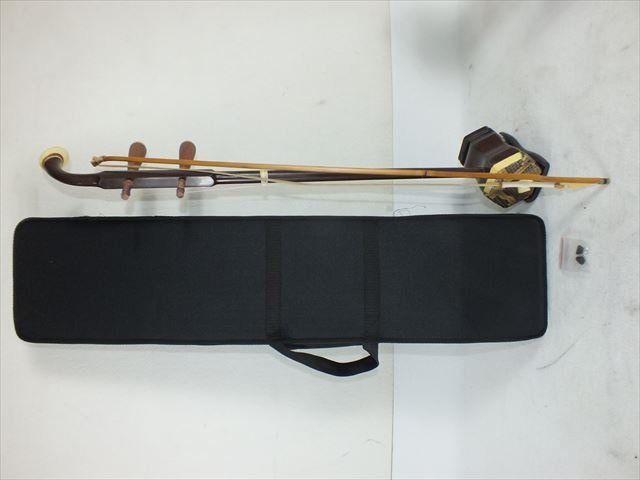 ☆ 二胡 中国民族楽器 ハードケース付き 中古 230101H5169 二胡 - 中国