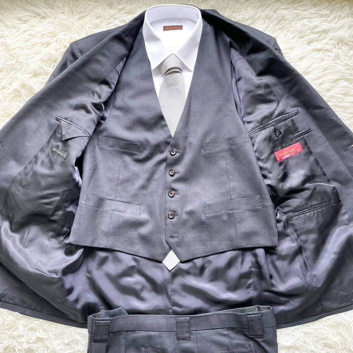 XXL相当 エルメネジルドゼニア セットアップ ErmenegildoZegna スーツ 