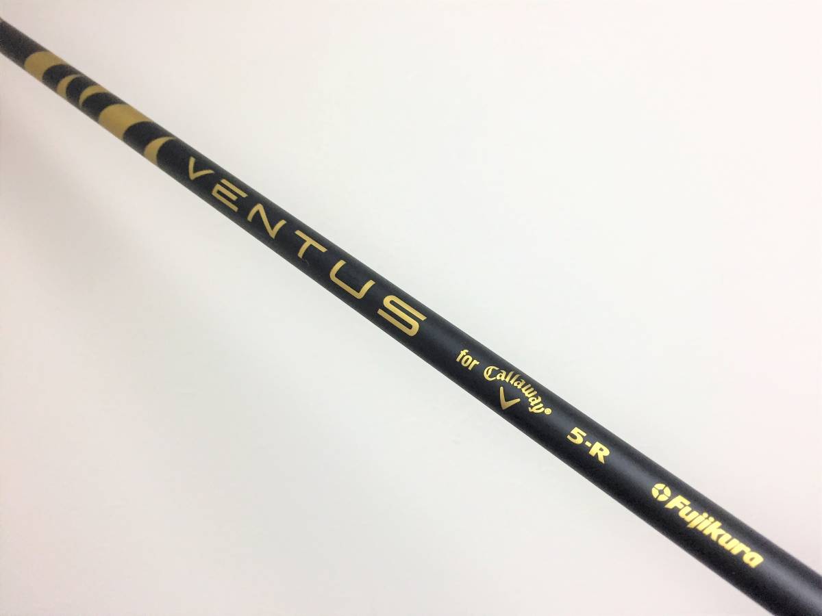 新品 キャロウェイ スリーブ付 ベンタス ブラック/ゴールド for 5-R